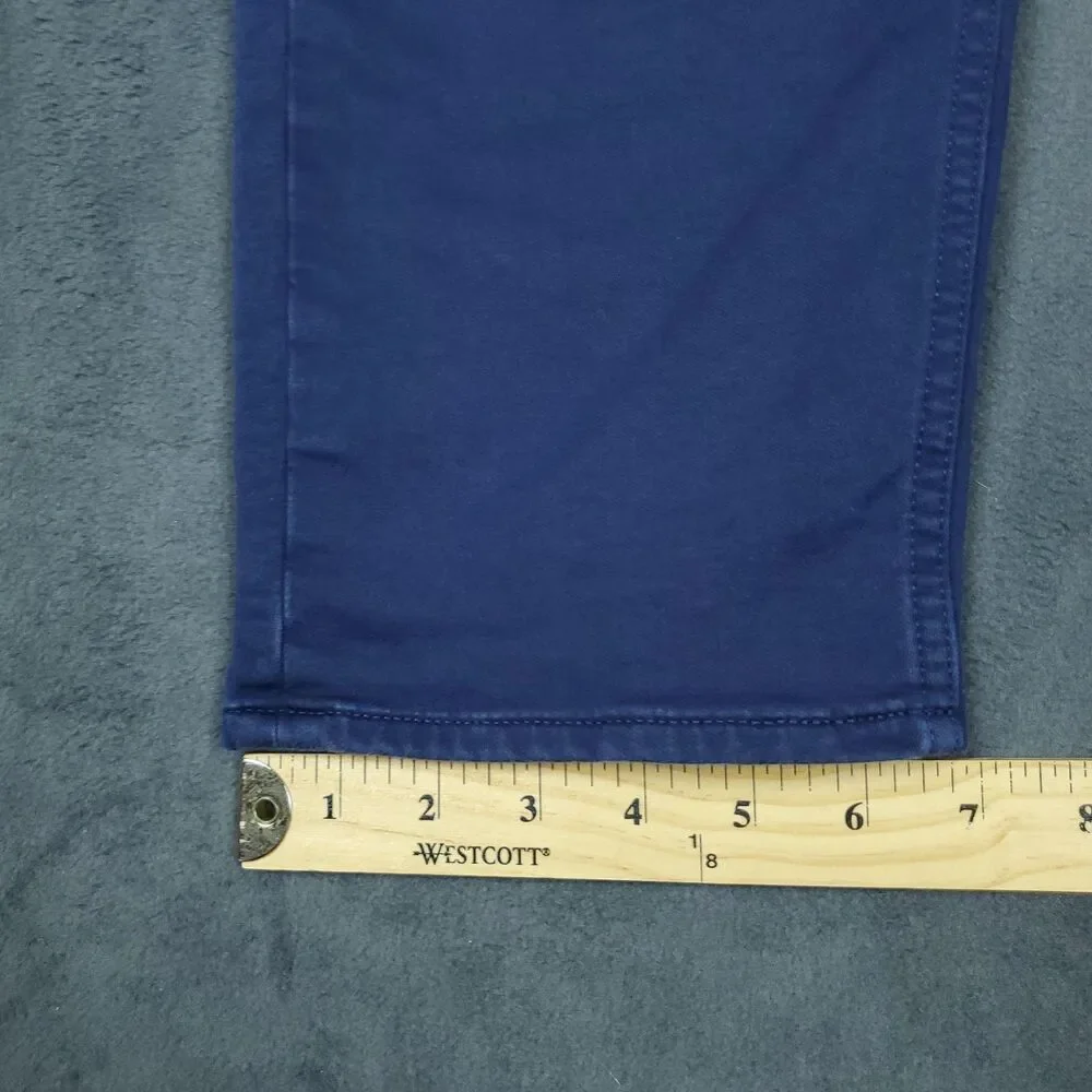 Banana Republic Pants Mens 36x28 Blue Traveler Athletic Tapered Stretch Chino